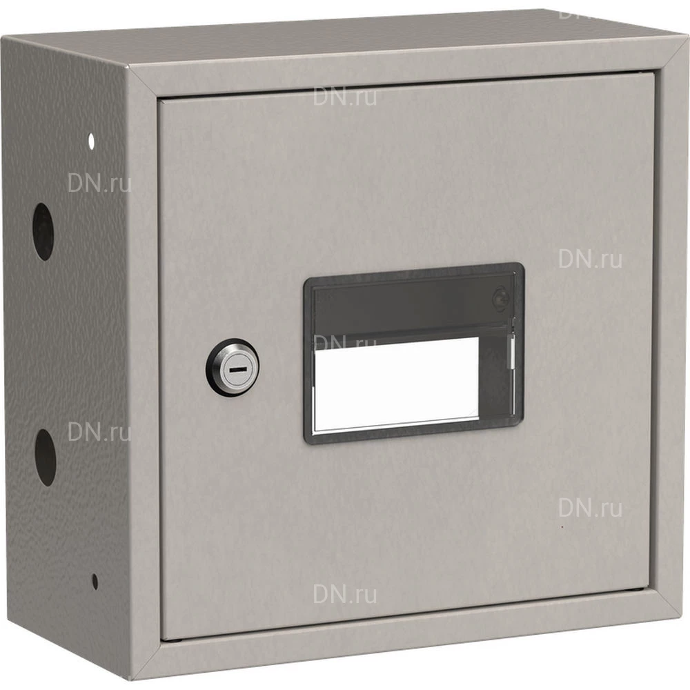 Корпус навесной IEK ЯУ-290-300 LIGHT 150х300х290мм для учёта электроэнергии, металлический, УХЛ3, цвет - серый MKM51-YAU-290-300-L