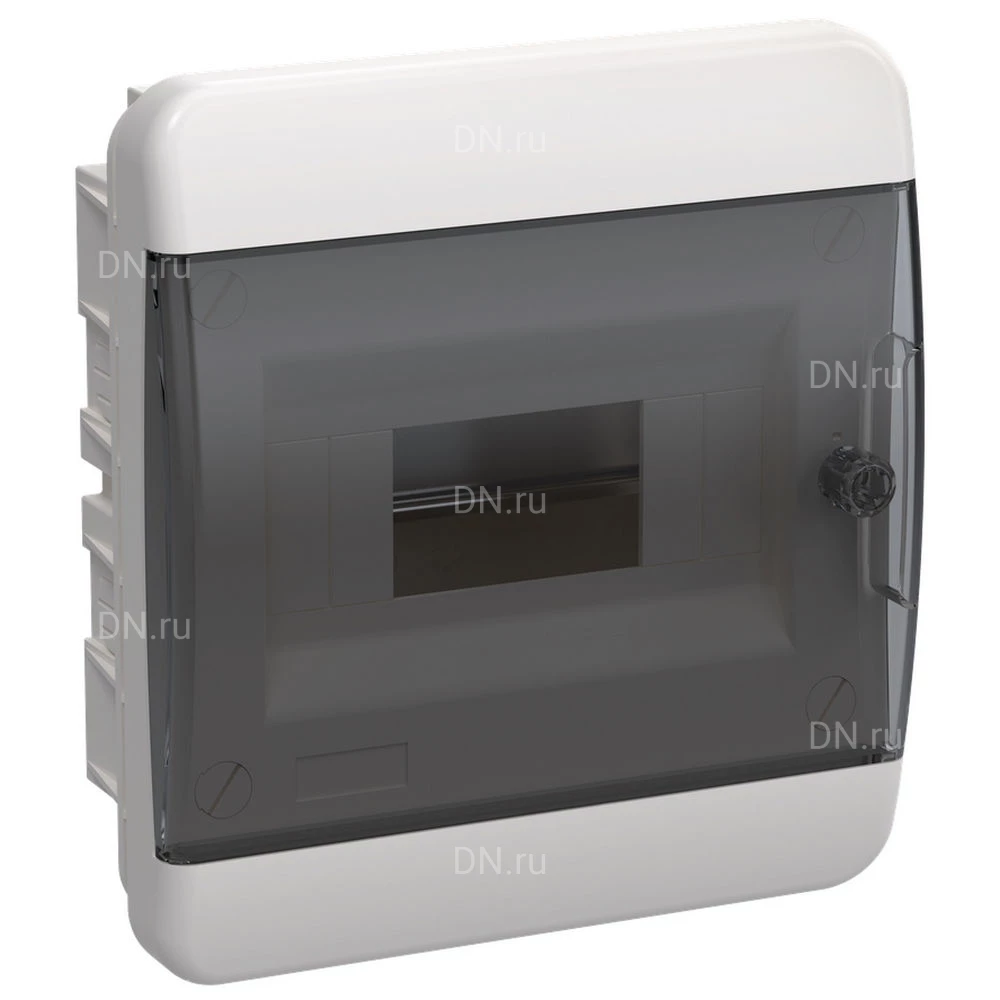 Корпус встраиваемый IEK TEKFOR ЩРВ-П-8 102x218x240мм, модулей-8, рядов-1, глубина - 102мм, ширина - 218мм, высота - 240мм, IP41, материал - пластик, цвет - белый, черная прозрачная дверь TF5-KP12-V-08-41-K01-K03 Корпус встраиваемый IEK TEKFOR ЩРВ-П-8 102x218x240мм, модулей-8, рядов-1, глубина - 102мм, ширина - 218мм, высота - 240мм, IP41, материал - пластик, цвет - белый, черная прозрачная дверь TF5-KP12-V-08-41-K01-K03