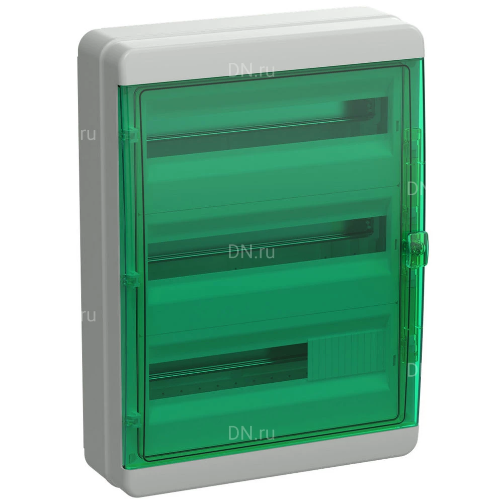 Корпус навесной IEK TEKFOR КМПн-54 560х408х153мм, модулей-54, рядов-3, глубина - 153мм, ширина - 408мм, высота - 560мм, материал - пластик, цвет - серый, зеленая прозрачная дверь TF5-KP72-N-54-65-K03-K06 Корпус навесной IEK TEKFOR КМПн-54 560х408х153мм, модулей-54, рядов-3, глубина - 153мм, ширина - 408мм, высота - 560мм, материал - пластик, цвет - серый, зеленая прозрачная дверь TF5-KP72-N-54-65-K03-K06