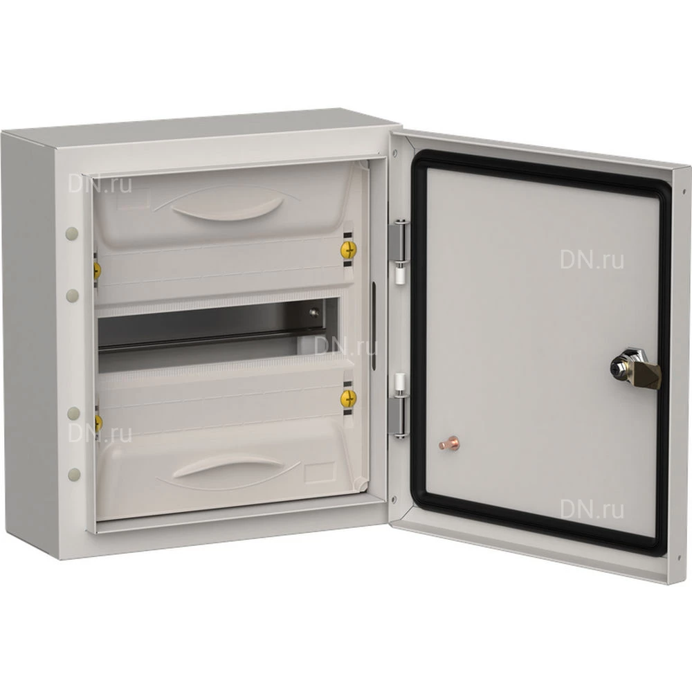 Корпус навесной IEK TITAN 5 ЩРн-12 (1х12) 140х310х335мм, металлический, IP54, цвет - серый TI5-50-N-012-54-7035