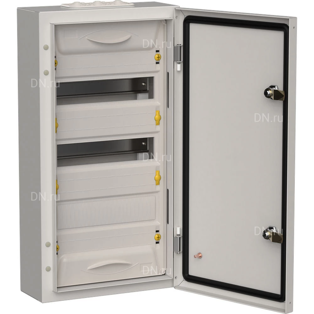 Корпус навесной IEK TITAN 5 ЩРн-36 (1х36) 140х310х585мм, металлический, IP54, цвет - серый TI5-50-N-036-54-7035