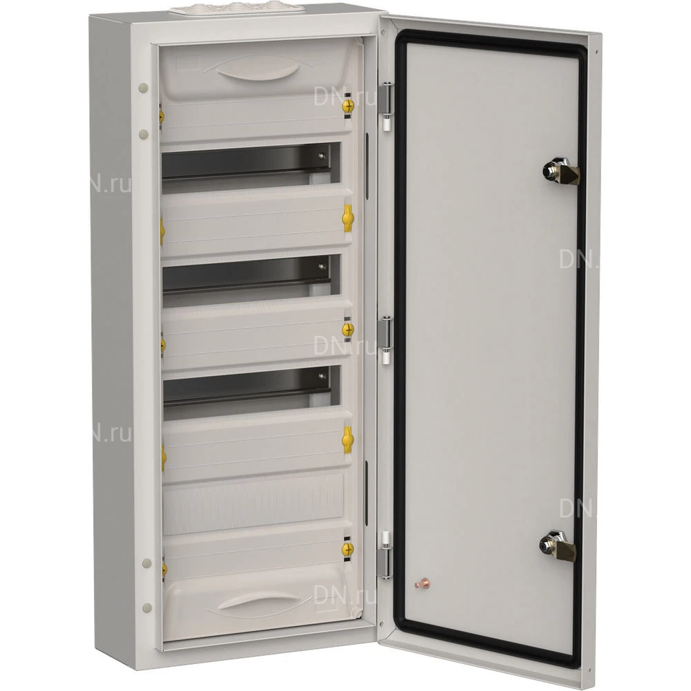 Корпус навесной IEK TITAN 5 ЩРн-48 (1х48) 140х310х710мм, металлический, IP54, цвет - серый TI5-50-N-048-54-7035