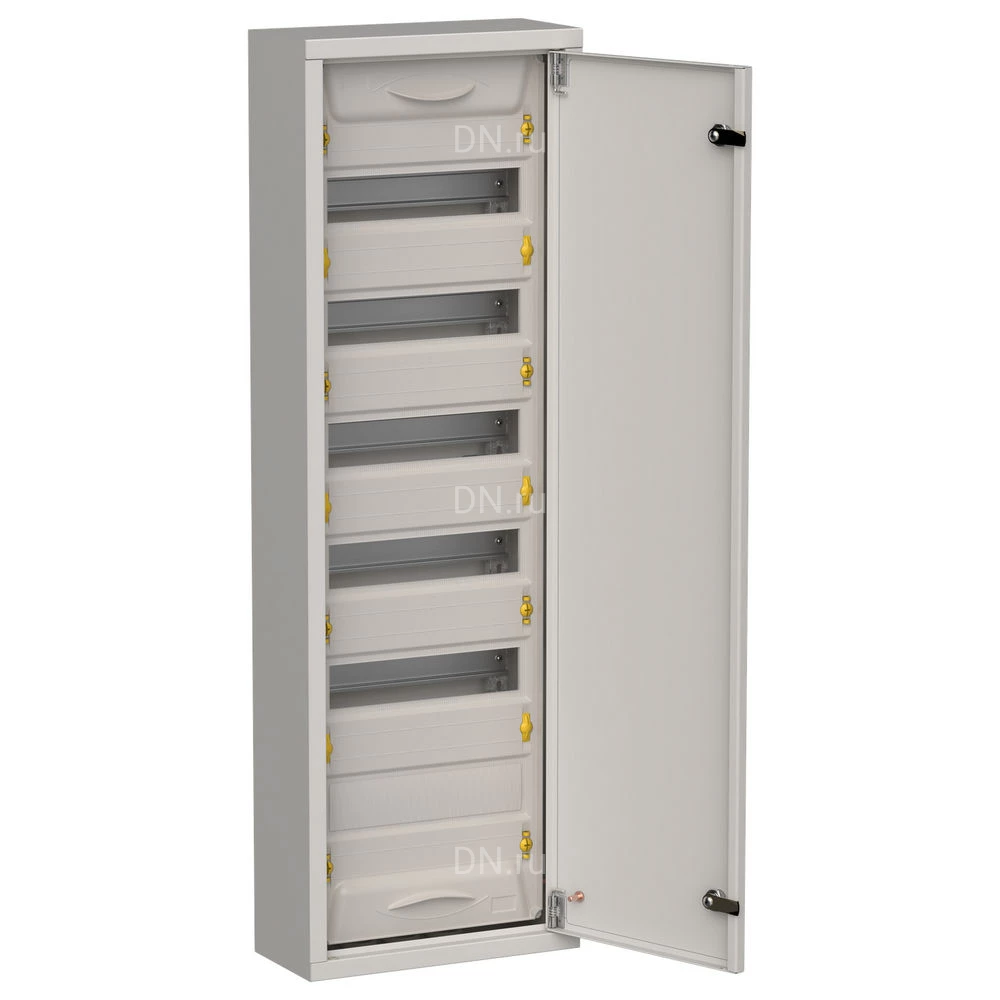 Корпус навесной IEK TITAN 5 ЩРн-72 (1х72) 140х310х960мм, металлический, IP31, цвет - серый TI5-50-N-072-31-7035