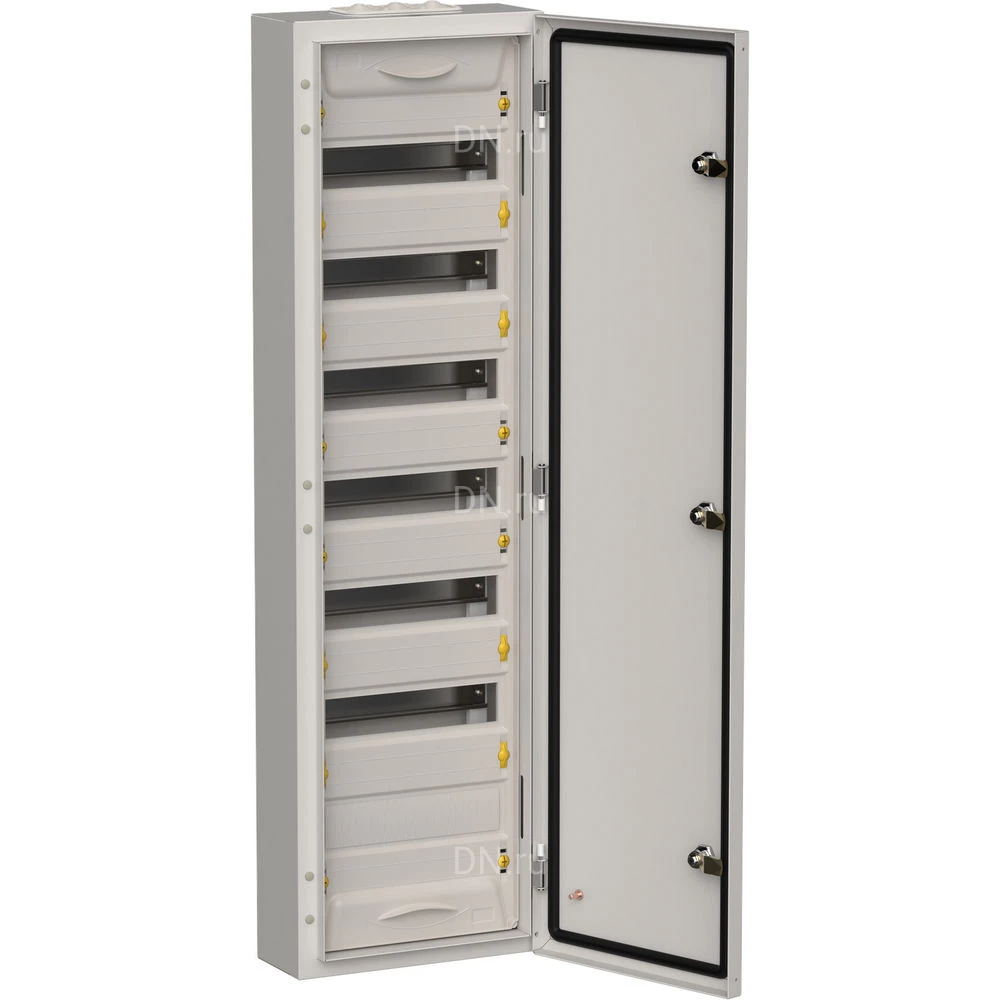 Корпус навесной IEK TITAN 5 ЩРн-84 (1х84) 140х310х1085мм, металлический, IP54, цвет - серый TI5-50-N-084-54-7035