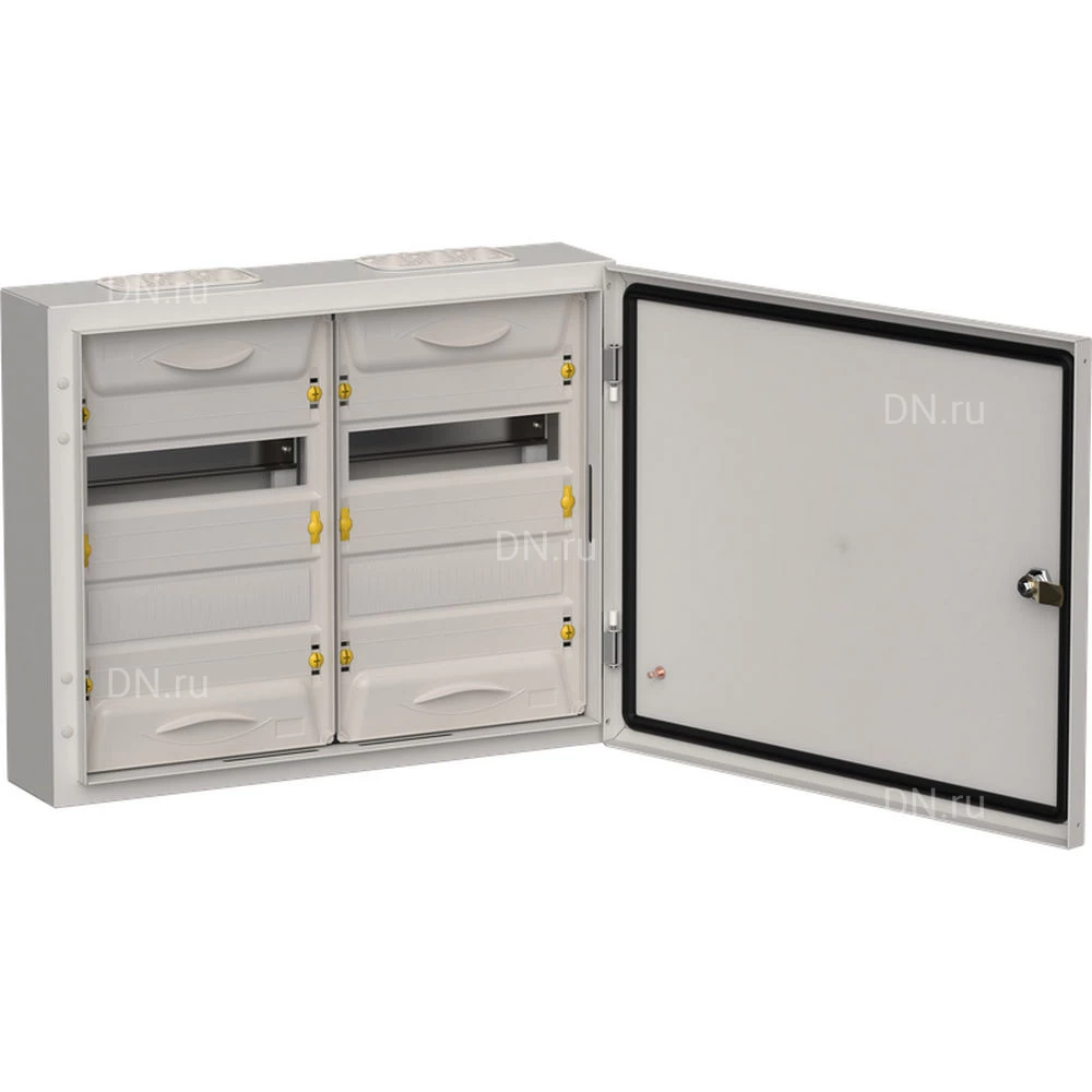 Корпус навесной IEK TITAN 5 ЩРн-48 (2х24) 140х570х460мм, металлический, IP54, цвет - серый TI5-50-N-2X024-54-7035