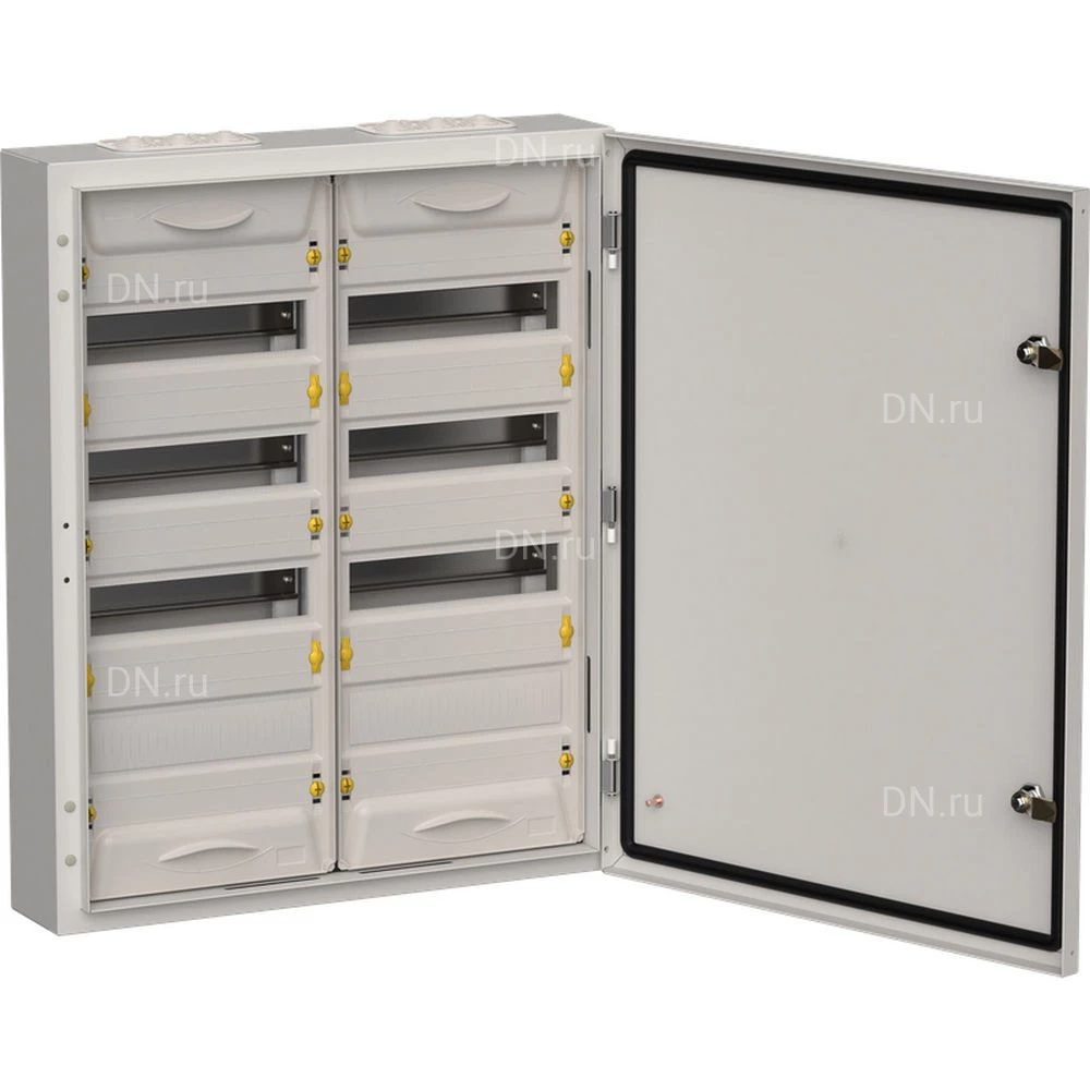 Корпус навесной IEK TITAN 5 ЩРн-96 (2х48) 140х570х710мм, металлический, IP54, цвет - серый TI5-50-N-2X048-54-7035