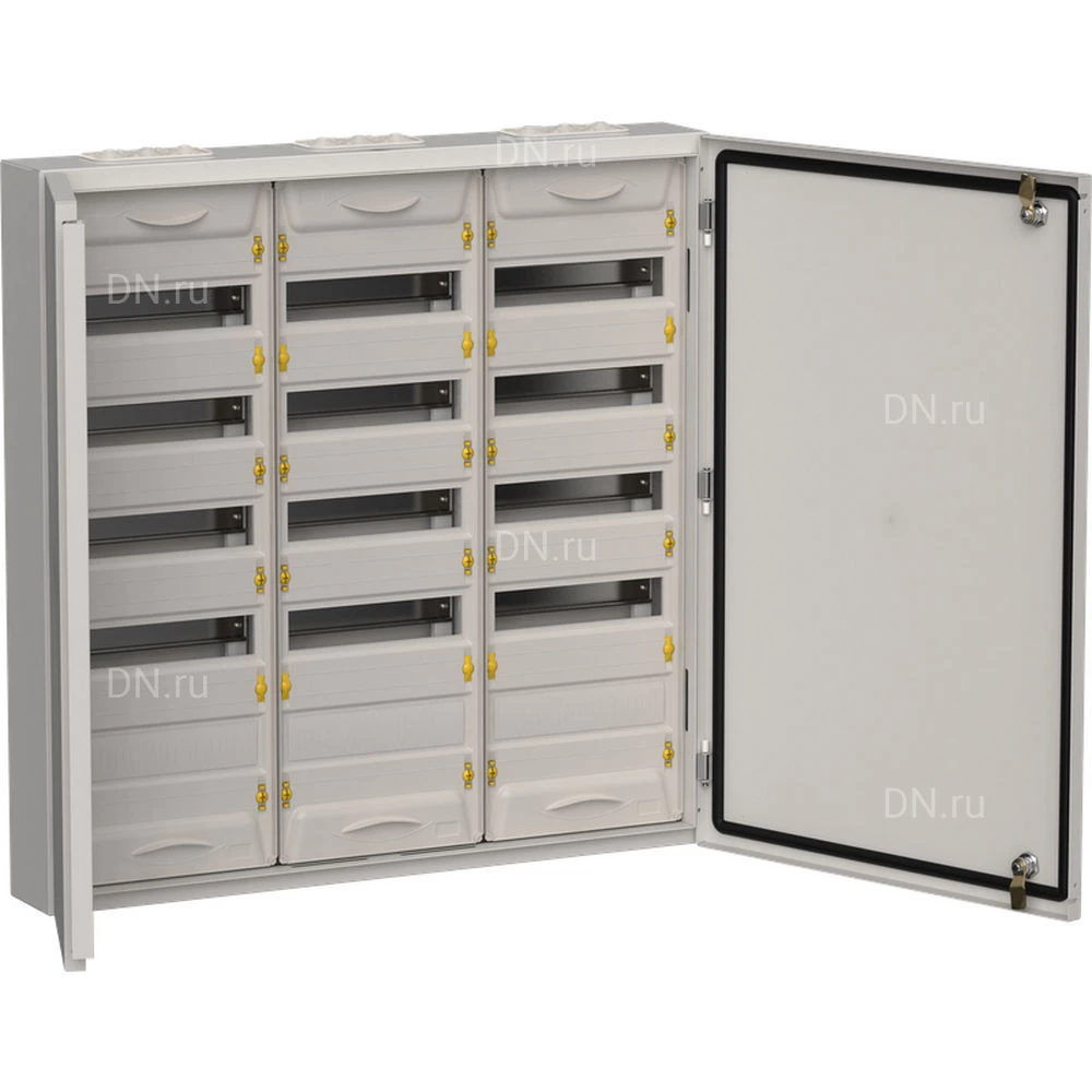 Корпус навесной IEK TITAN 5 ЩРн-180 (3х60) 140х830х835мм, металлический, IP54, цвет - серый TI5-50-N-3X060-54-7035