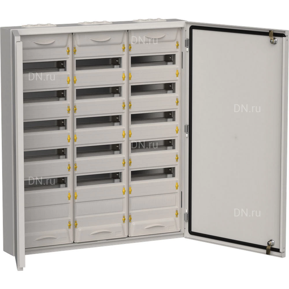 Корпус навесной IEK TITAN 5 ЩРн-216 (3х72) 140х830х960мм, металлический, IP54, цвет - серый TI5-50-N-3X072-54-7035