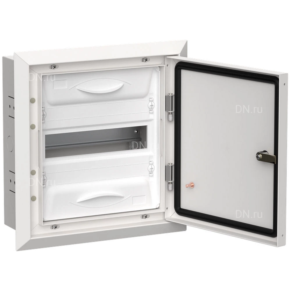 Корпус встраиваемый IEK TITAN 5 ЩРв-12 (1х12) 130х365х380мм, металлический, IP31, цвет - белый TI5-50-V-012-31