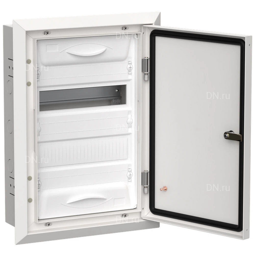 Корпус встраиваемый IEK TITAN 5 ЩРв-24 (1х24) 130х365х505мм, металлический, IP31, цвет - белый TI5-50-V-024-31