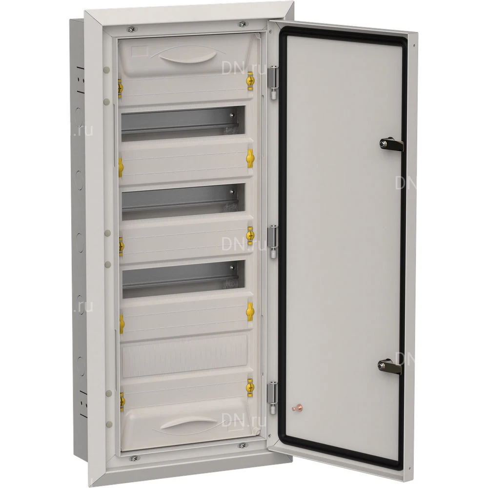 Корпус встраиваемый IEK TITAN 5 ЩРв-48 (1х48) 130х365х755мм, металлический, IP31, цвет - серый TI5-50-V-048-31-7035