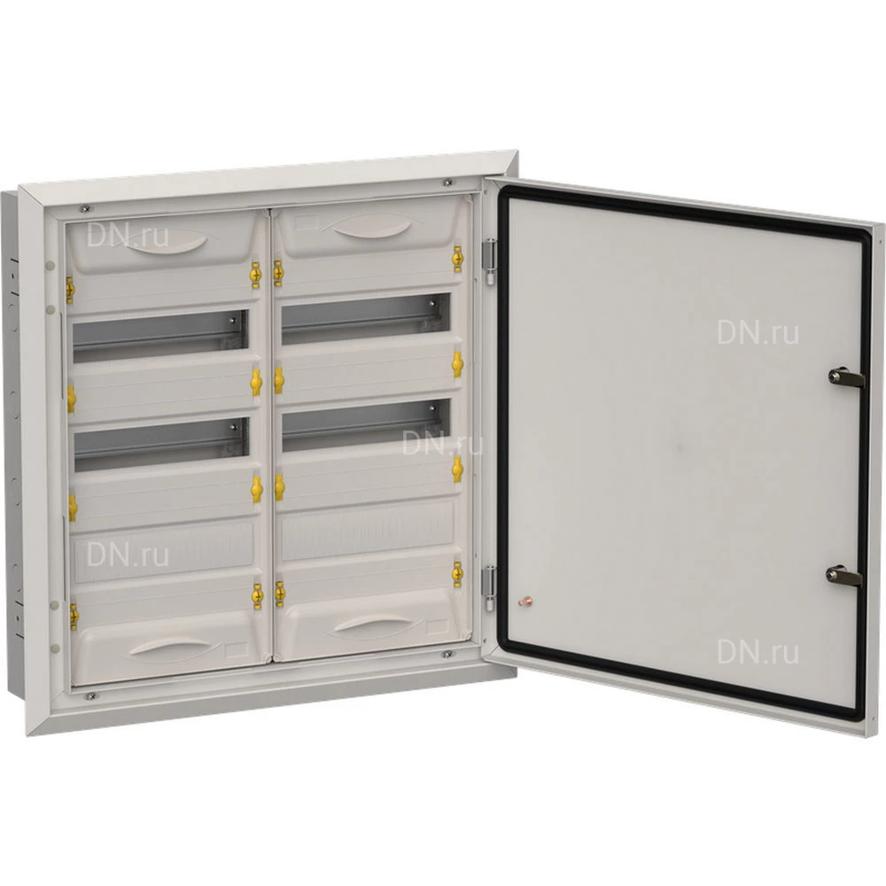 Корпус встраиваемый IEK TITAN 5 ЩРв-72 (2х36) 130х625х630мм, металлический, IP31, цвет - серый TI5-50-V-2X036-31-7035