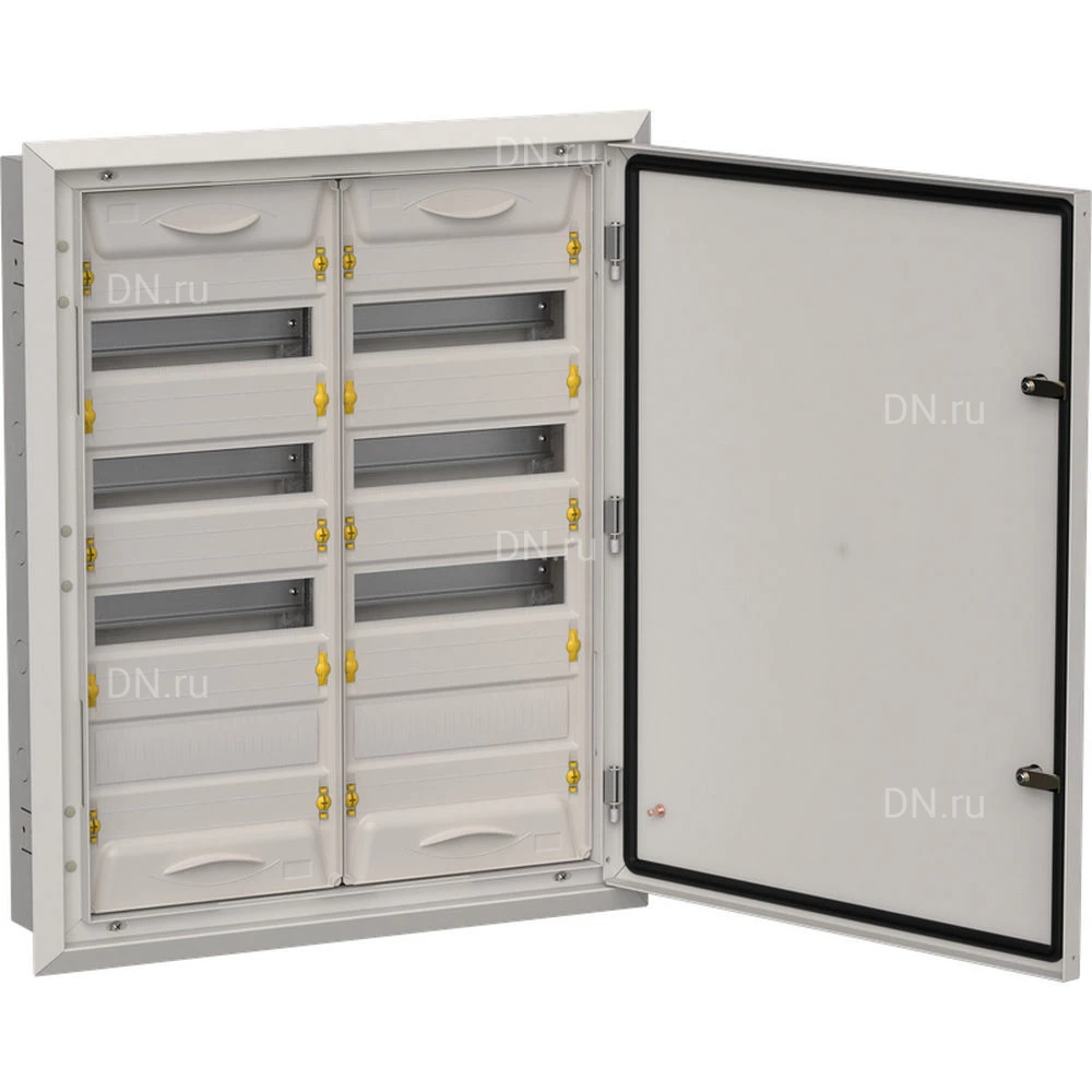 Корпус встраиваемый IEK TITAN 5 ЩРв-96 (2х48) 130х625х755мм, металлический, IP31, цвет - серый TI5-50-V-2X048-31-7035