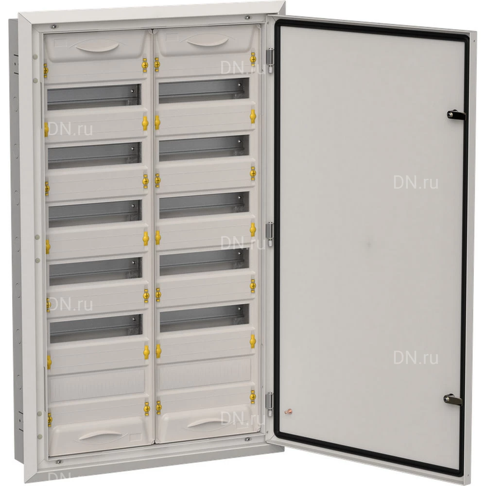 Корпус встраиваемый IEK TITAN 5 ЩРв-144 (2х72) 130х625х1005мм, металлический, IP31, цвет - серый TI5-50-V-2X072-31-7035