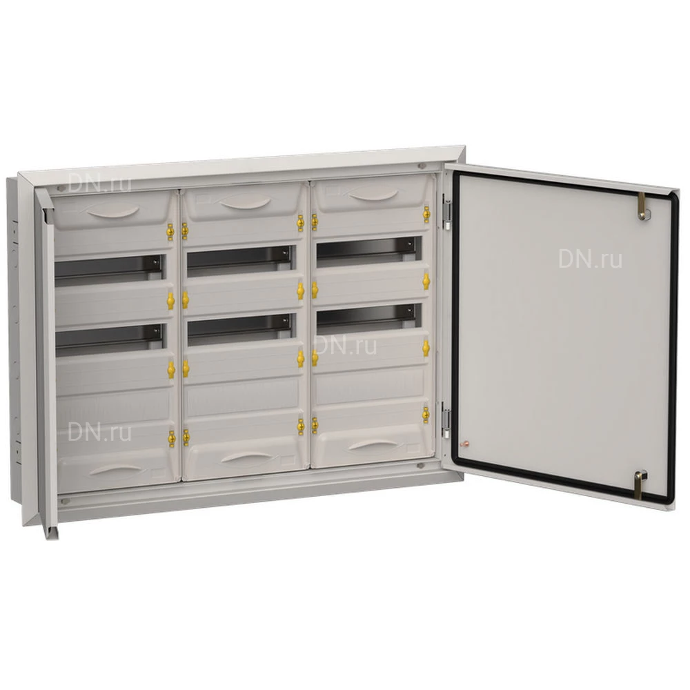 Корпус встраиваемый IEK TITAN 5 ЩРв-108 (3х36) 130х885х630мм, металлический, IP31, цвет - серый TI5-50-V-3X036-31-7035