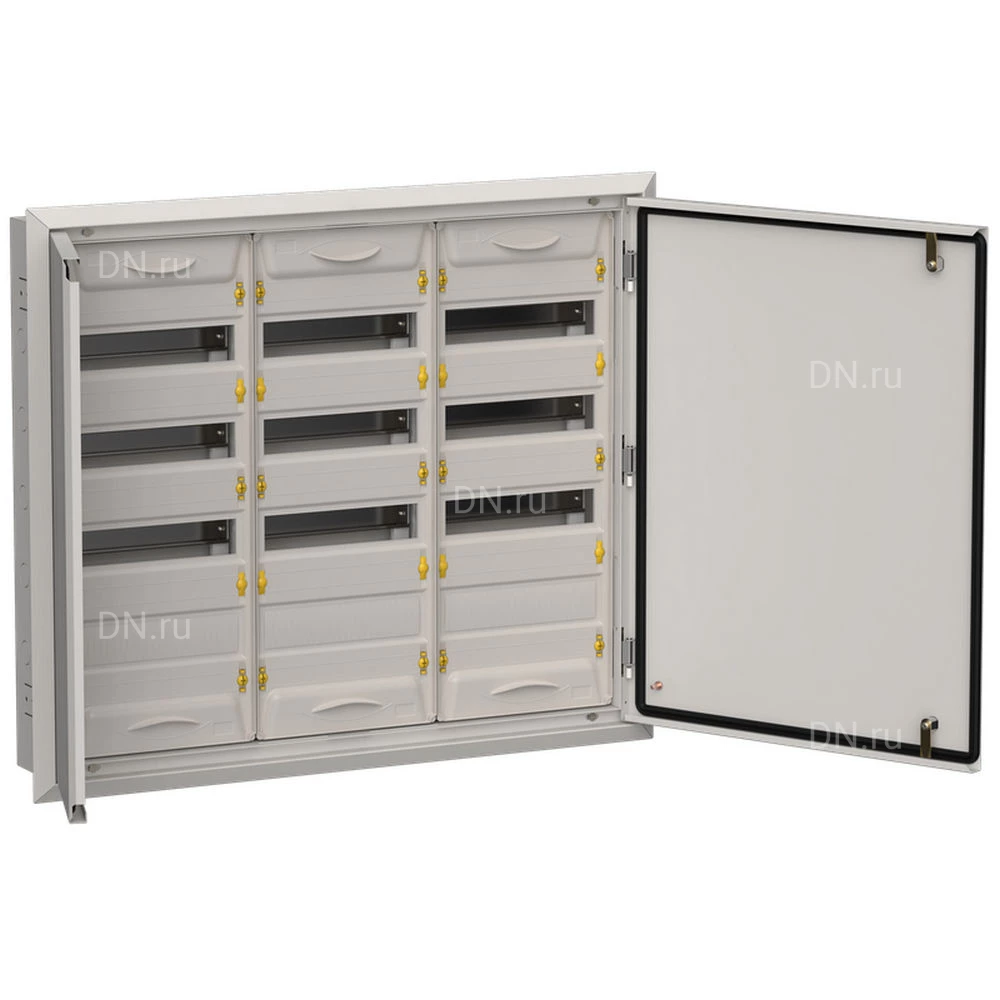 Корпус встраиваемый IEK TITAN 5 ЩРв-144 (3х48) 130х885х755мм, металлический, IP31, цвет - серый TI5-50-V-3X048-31-7035