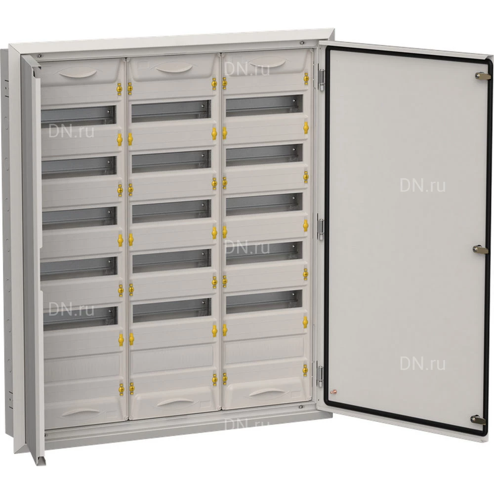 Корпус встраиваемый IEK TITAN 5 ЩРв-216 (3х72) 130х885х1005мм, металлический, IP31, цвет - серый TI5-50-V-3X072-31-7035