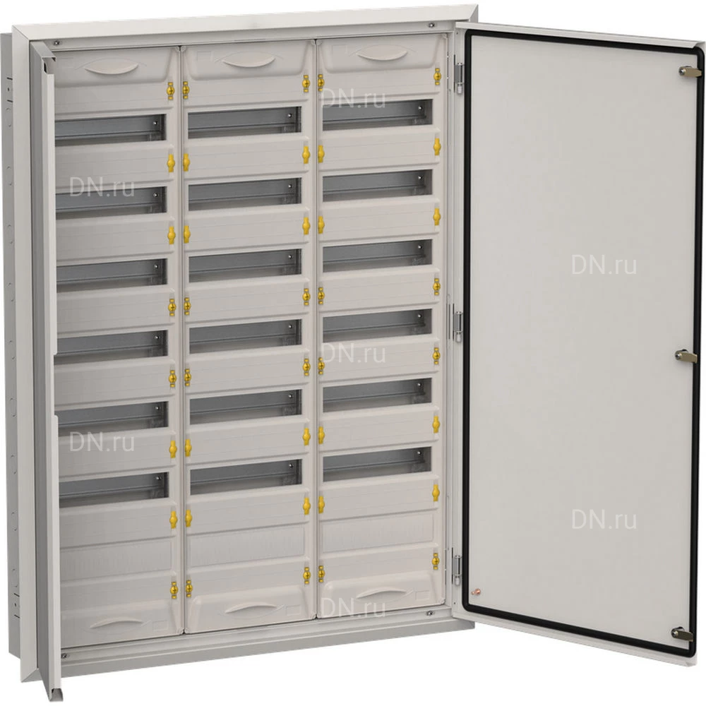 Корпус встраиваемый IEK TITAN 5 ЩРв-252 (3х84) 130х885х1130мм, металлический, IP31, цвет - серый TI5-50-V-3X084-31-7035