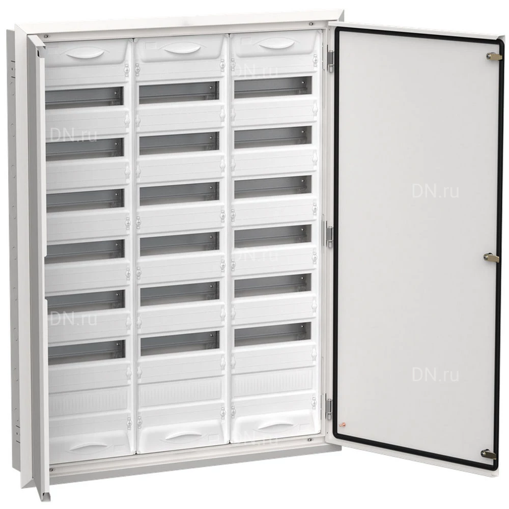 Корпус встраиваемый IEK TITAN 5 ЩРв-252 (3х84) 130х885х1130мм, металлический, IP31, цвет - белый TI5-50-V-3X084-31