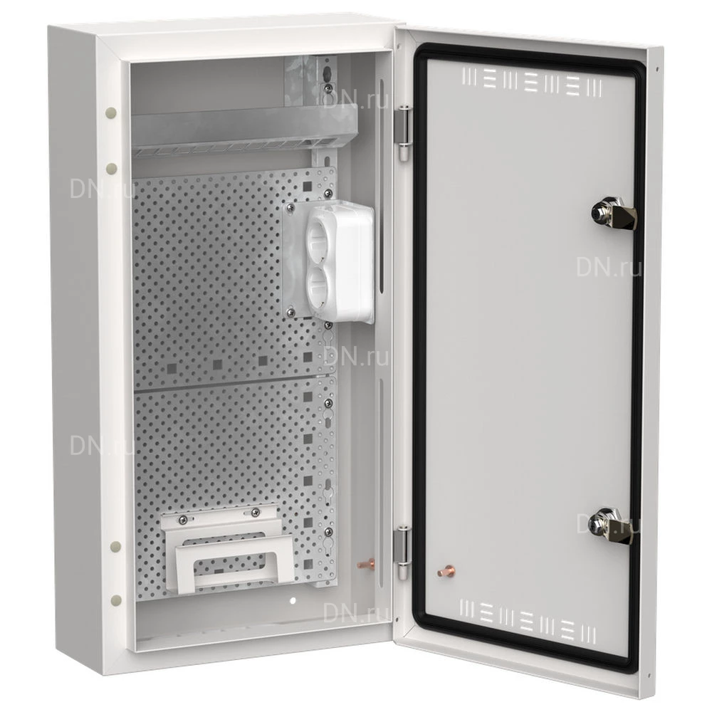 Корпус навесной IEK TITAN 5 ЩРн-36 (1х36) 140х310х585мм, мультимедиа, IP30, цвет - белый TI5-51-N-036-30