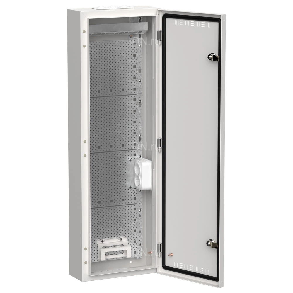 Корпус навесной IEK TITAN 5 ЩРн-72 (1х72) 140х310х960мм, мультимедиа, IP30, цвет - белый TI5-51-N-072-30