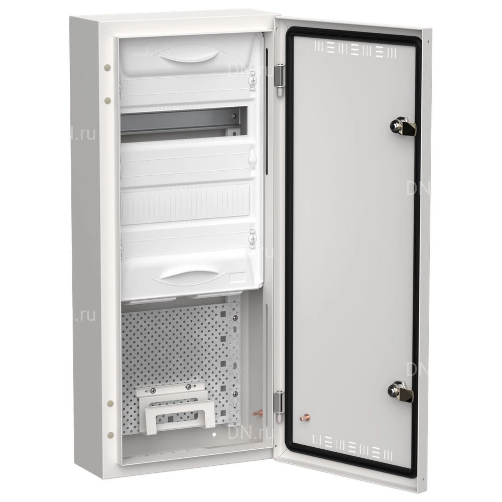 Корпус навесной IEK TITAN 5 ЩРн-24 (1х48) 140х310х710мм, комбинированный, IP30, цвет - белый TI5-51-N-1X048-30