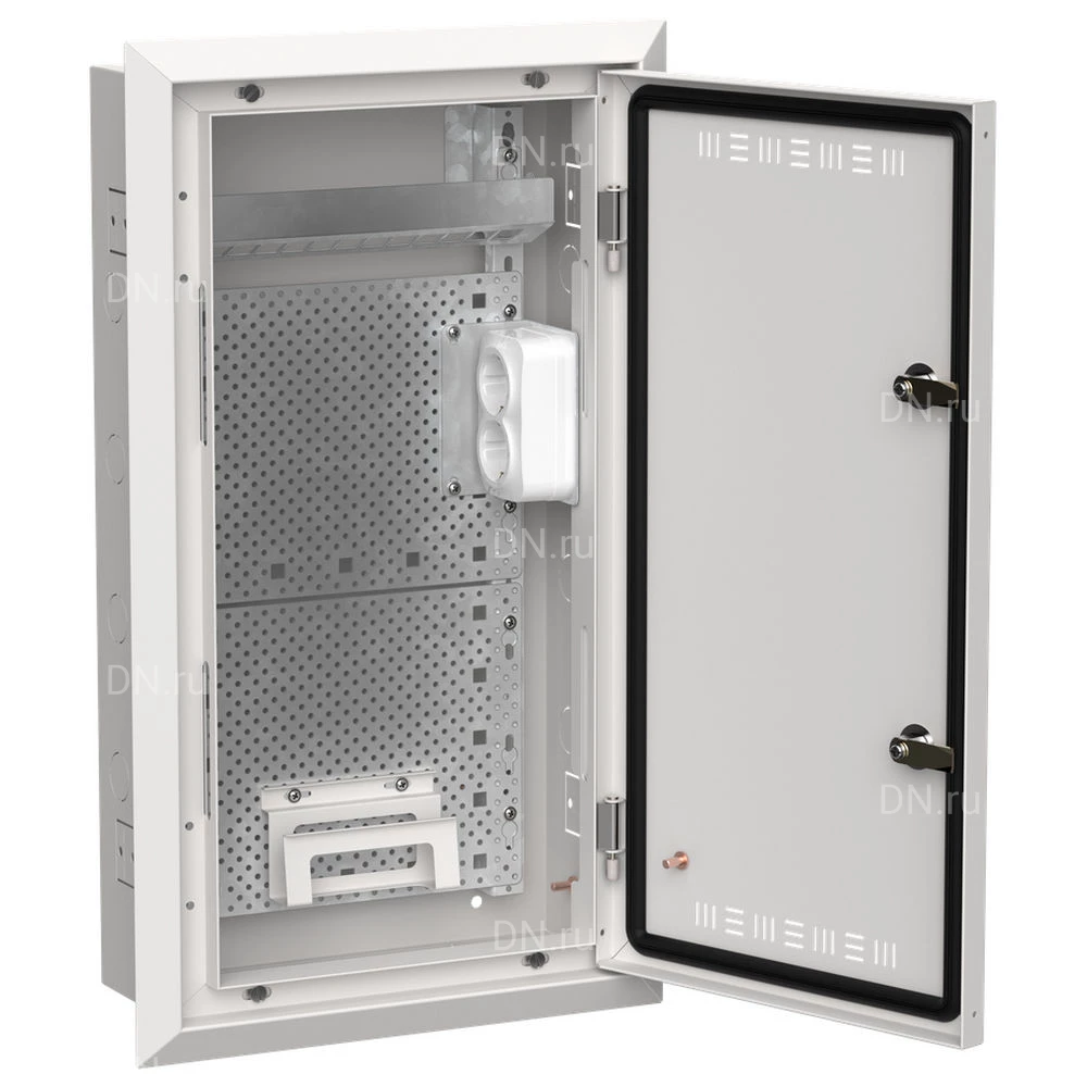 Корпус встраиваемый IEK TITAN 5 ЩРв-36 (1х36) 130х365х630мм, мультимедиа, IP30, цвет - белый TI5-51-V-036-30