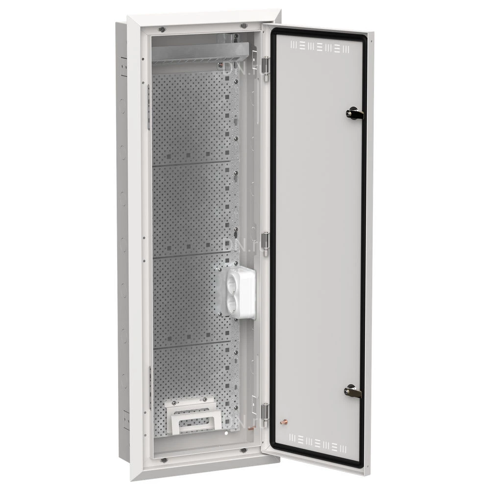 Корпус встраиваемый IEK TITAN 5 ЩРв-72 (1х72) 130х365х1005мм, мультимедиа, IP30, цвет - белый TI5-51-V-072-30