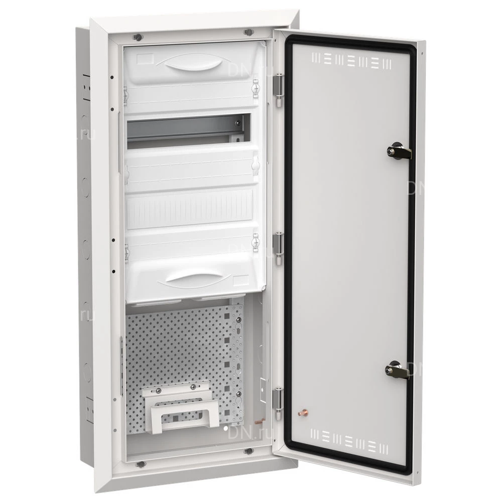 Корпус встраиваемый IEK TITAN 5 ЩРв-24 (1х48) 130х365х755мм, комбинированный, IP30, цвет - белый TI5-51-V-1X048-30