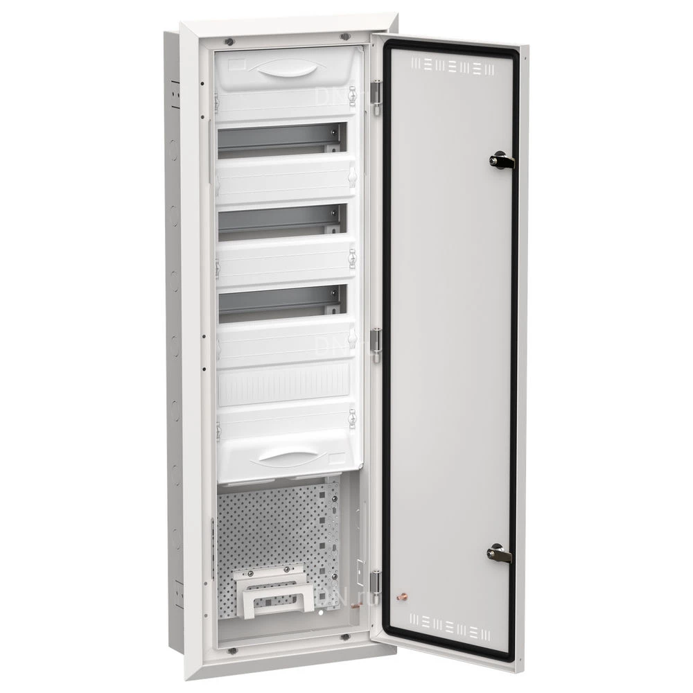 Корпус встраиваемый IEK TITAN 5 ЩРв-48 (1х72) 130х365х1005мм, комбинированный, IP30, цвет - белый TI5-51-V-1X072-30