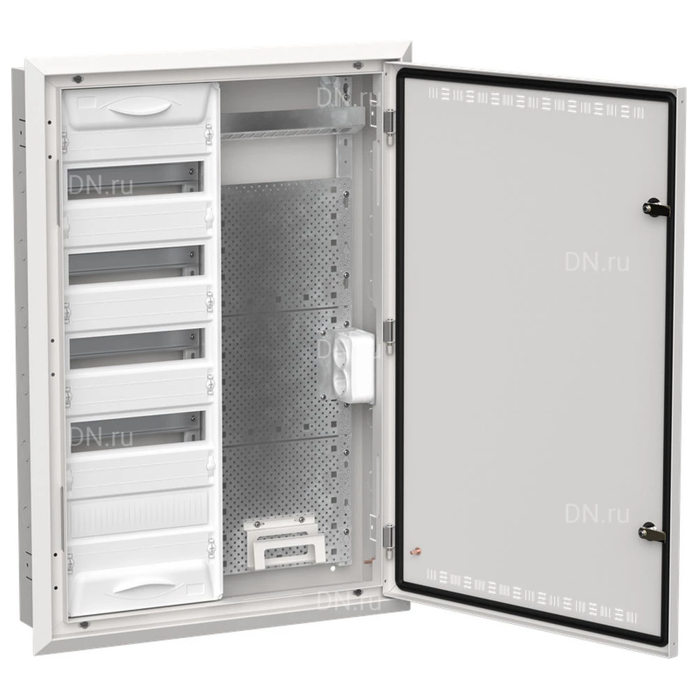 Корпус встраиваемый IEK TITAN 5 ЩРв-60 (2х60) 130х625х880мм, комбинированный, IP30, цвет - белый TI5-51-V-2X060-30