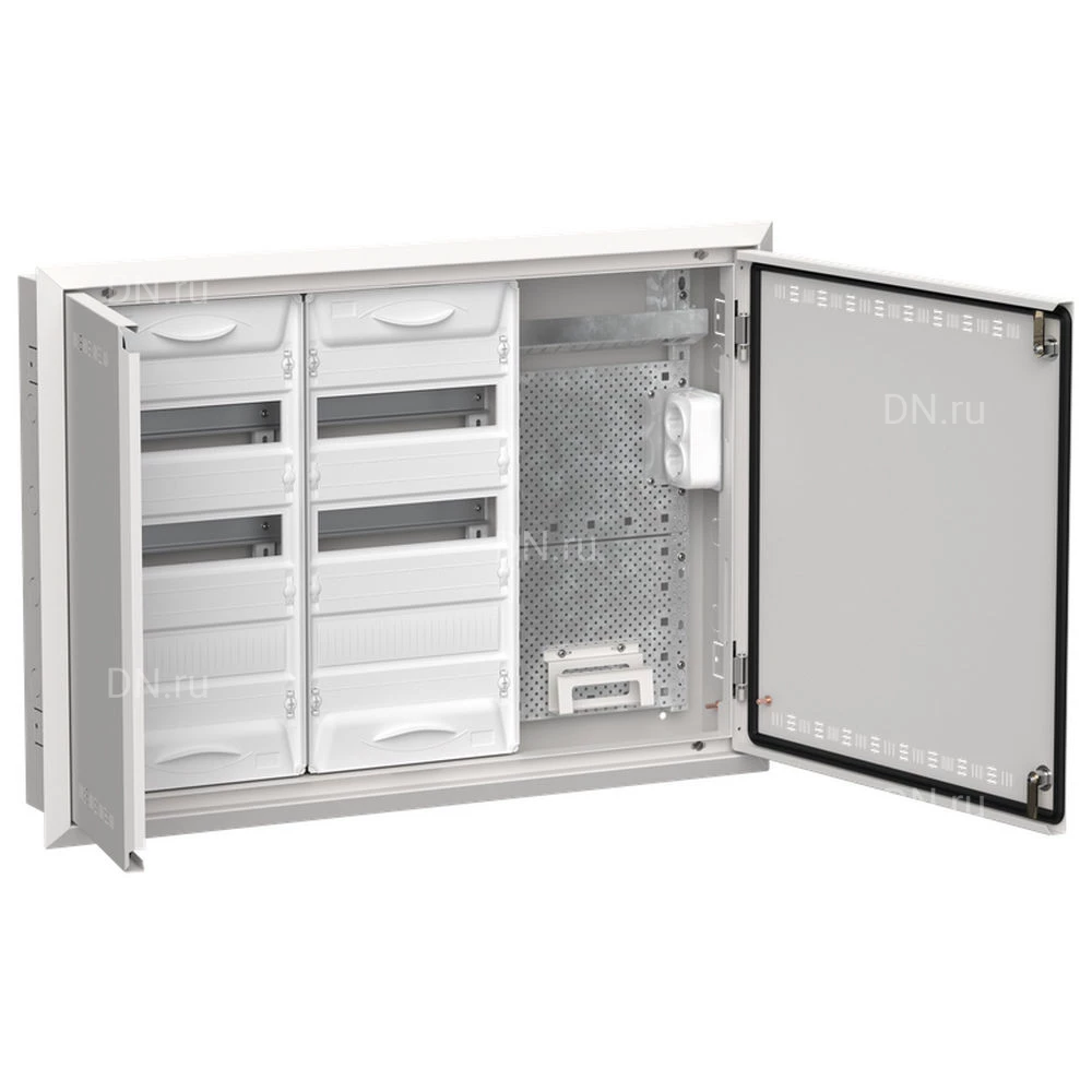 Корпус встраиваемый IEK TITAN 5 ЩРв-72 (3х36) 130х885х630мм, комбинированный, IP30, цвет - белый TI5-51-V-3X036-30