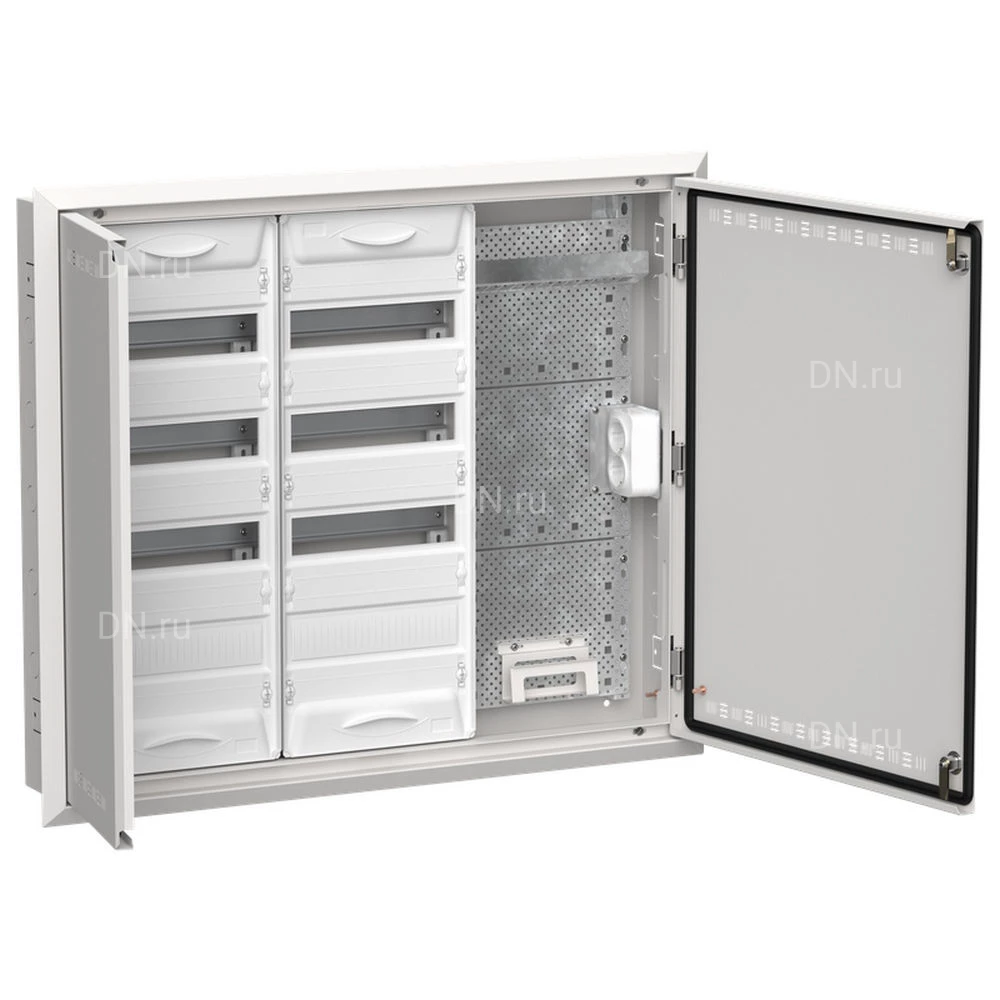 Корпус встраиваемый IEK TITAN 5 ЩРв-96 (3х48) 130х885х755мм, комбинированный, IP30, цвет - белый TI5-51-V-3X048-30