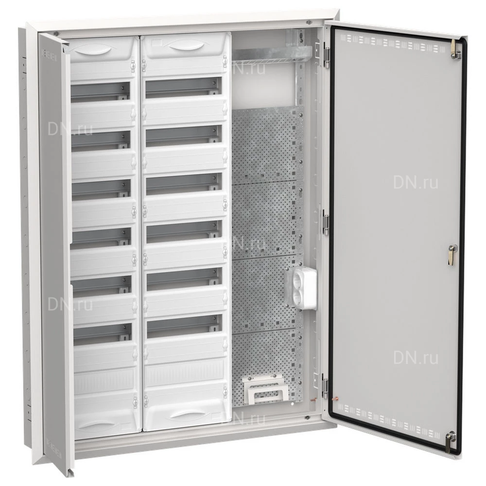 Корпус встраиваемый IEK TITAN 5 ЩРв-168 (3х84) 130х885х1130мм, комбинированный, IP30, цвет - белый TI5-51-V-3X084-30