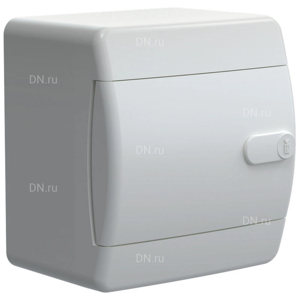 Корпус навесной IEK UNION Compact ЩРН-П-4 103х124х150мм белая дверь, пластиковый, модулей - 4, рядов - 1, IP41, цвет - белый UIC-KP13-N-04-41-K01