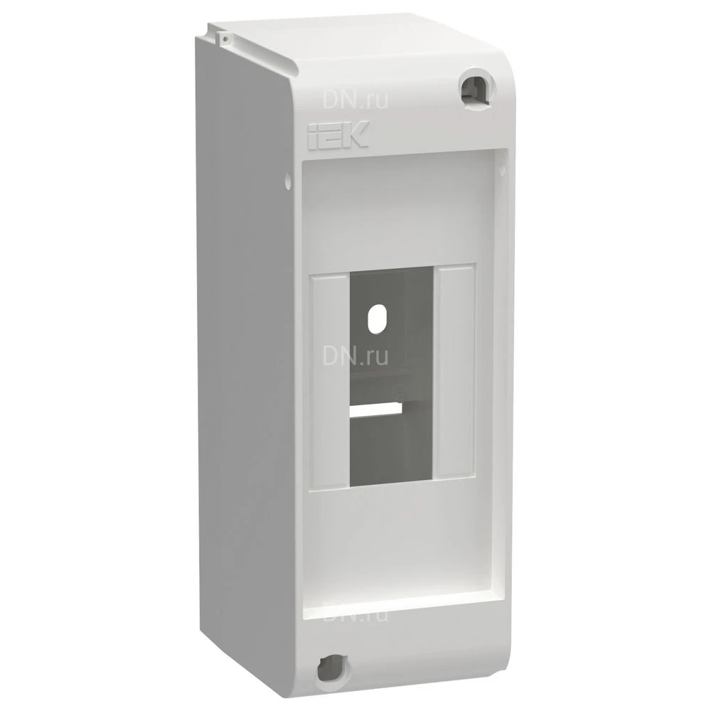 Корпус навесной IEK UNION Mini КМПн-2 66х51х139мм без двери, пластиковый, модулей - 2, рядов - 1, IP20, цвет - белый UIM-KP71-N-02-20-K01