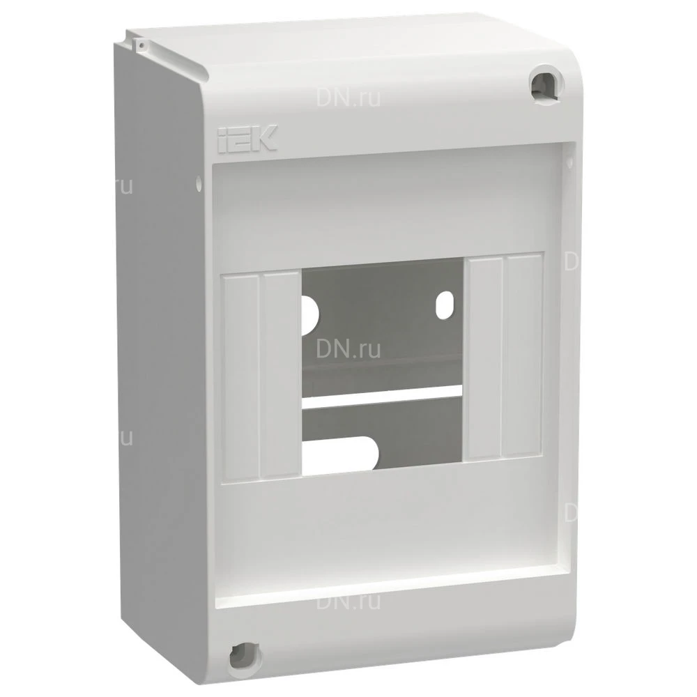Корпус навесной IEK UNION Mini КМПн-4 66х89х139мм без двери, пластиковый, модулей - 4, рядов - 1, IP20, цвет - белый UIM-KP71-N-04-20-K01