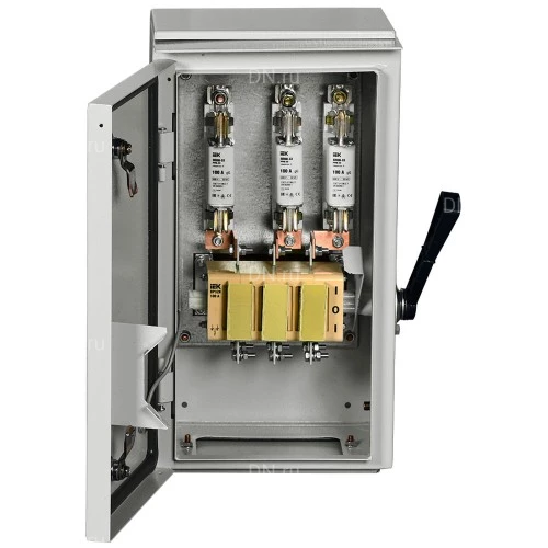 Ящики с рубильником и предохранителями рубильником ЯРП, IP54