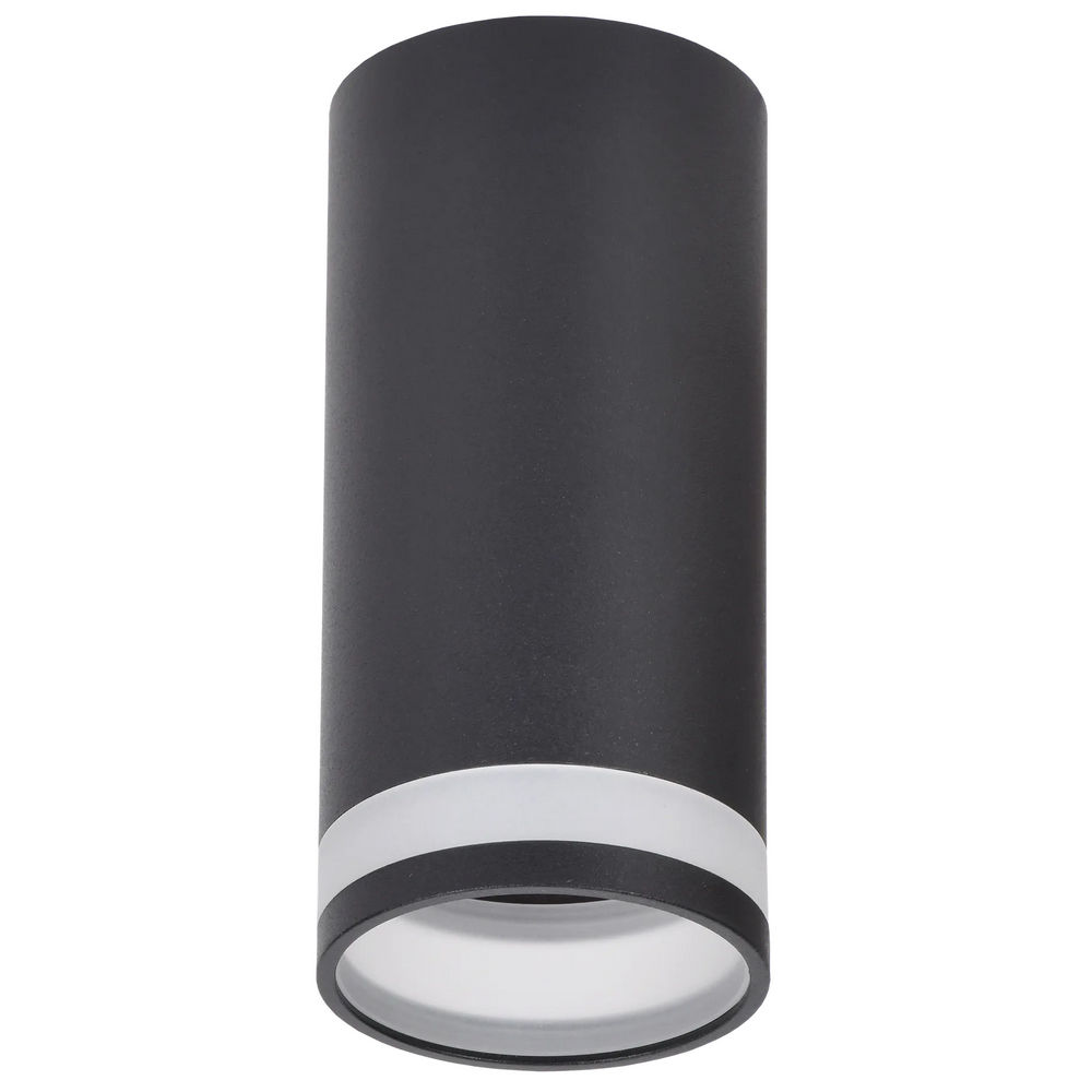 Светильник светодиодный IEK 4005 50 Вт потолочный, накладной, IP20, под LED лампу с цоколем GU10, цвет – черный