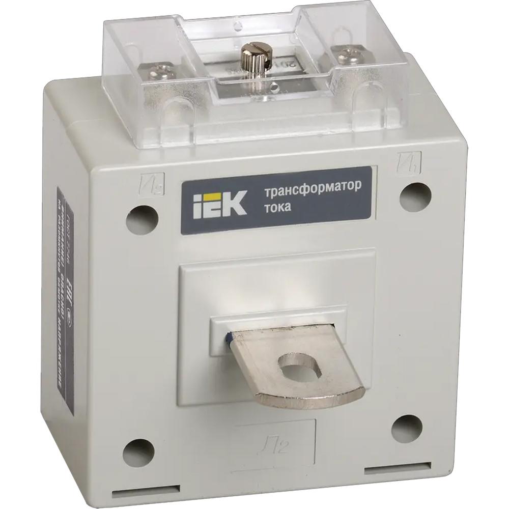 Трансформатор тока IEK ТОП-0,66 150/5А 5ВА класс 0,5 шинный