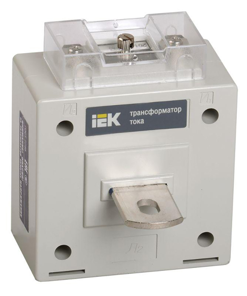 Трансформатор тока IEK ТОП-0.66 100/5А 5ВА класс точности 0,5, шинный
