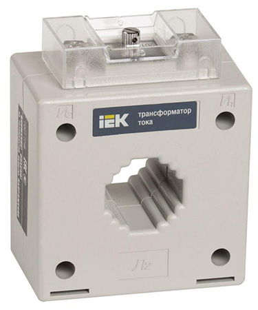 изображение Трансформаторы тока IEK ТШП-0.66-40 300/5А-600/5А 5-15ВА класс точности 0,5, шинные