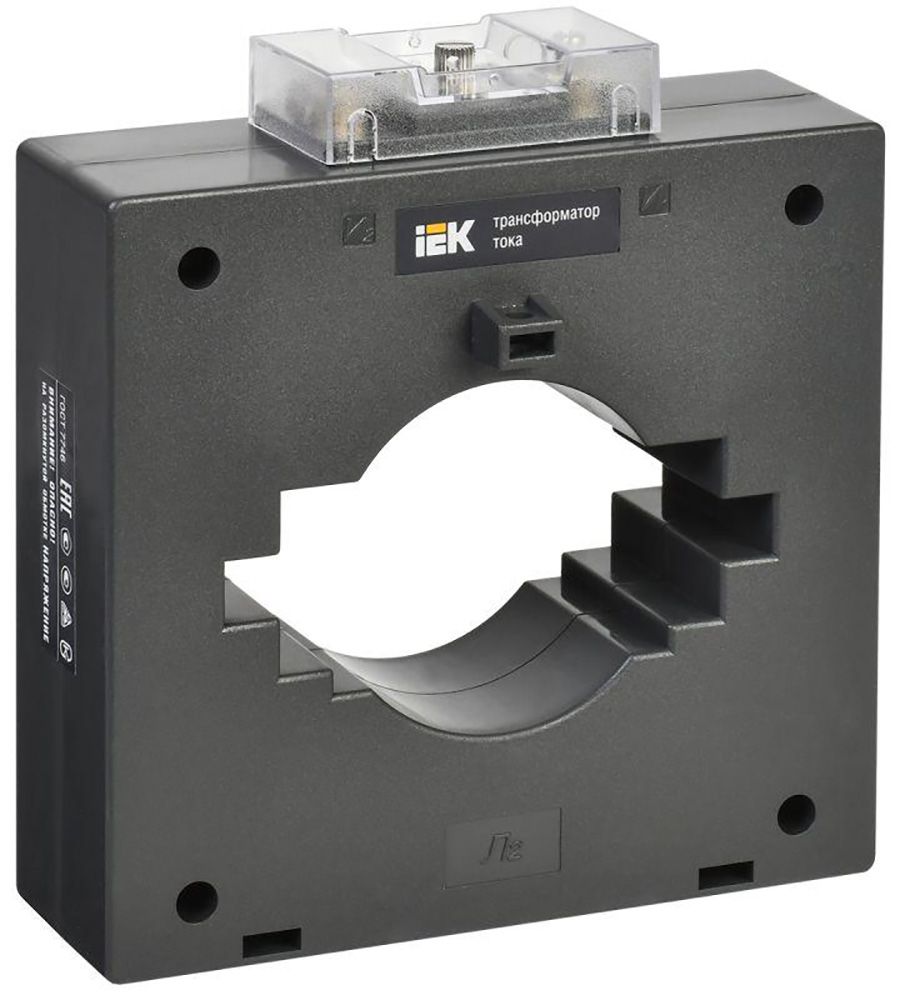изображение Трансформатор тока IEK ТТИ-100 1500/5А 15ВА класс точности 0,5, шинный