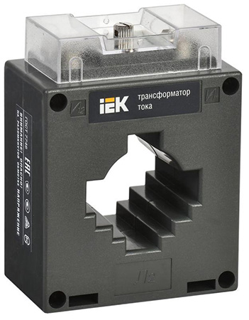 изображение Трансформаторы тока IEK ТТИ-40 S 300/5А-600/5А 5-10ВА класс точности 0,5, шинные