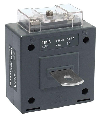 изображение Трансформаторы тока IEK ТТИ-А S 5/5А-1000/5А 5-10ВА класс точности 0,5S, шинные