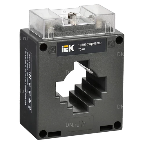 Трансформаторы тока IEK ТТИ-40 S МПИ08 300/5А-600/5А 5ВА класс точности 0.5S, шинные