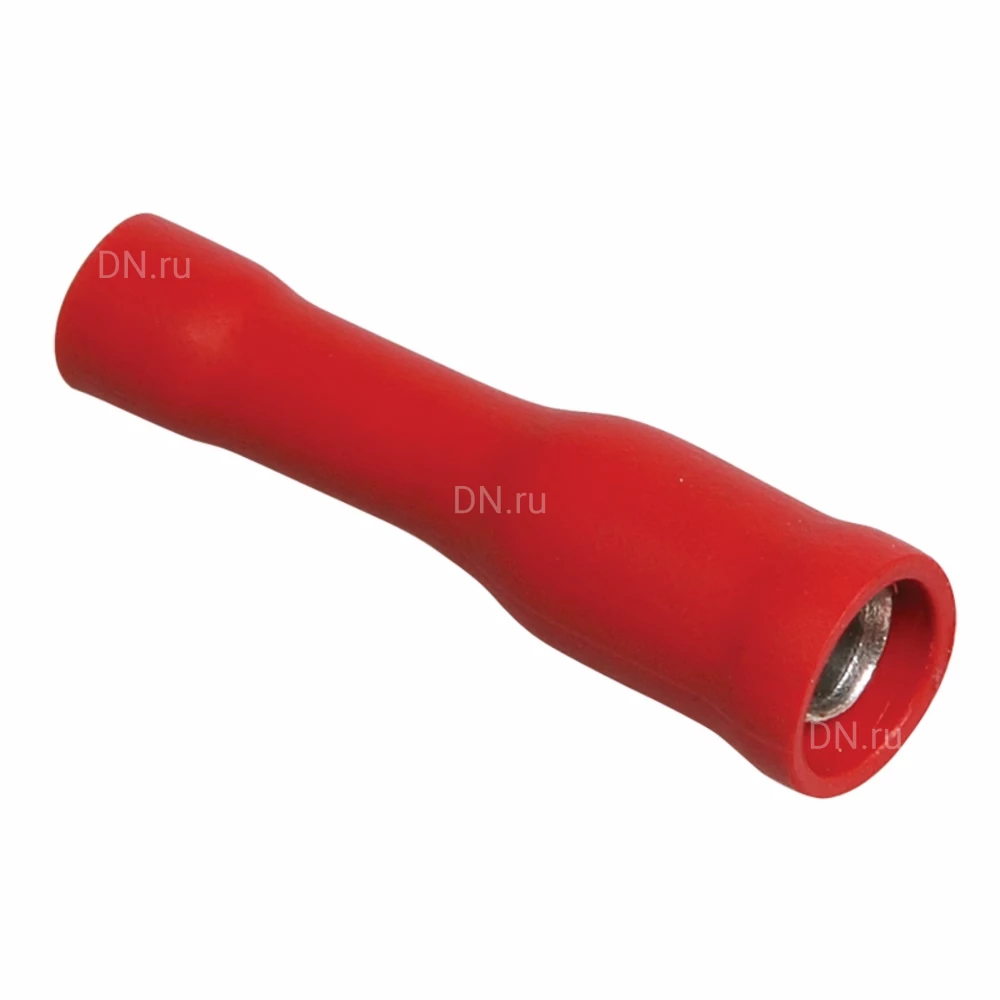 Разъем IEK РшИм 1.25-5-4 штеккер, сечение - 0.5-1.5мм2, толщина контактной части - 0.4мм, материал изоляции - ПВХ, цвет - красный, упаковка - 20шт, URM20-4-D15-D17-4