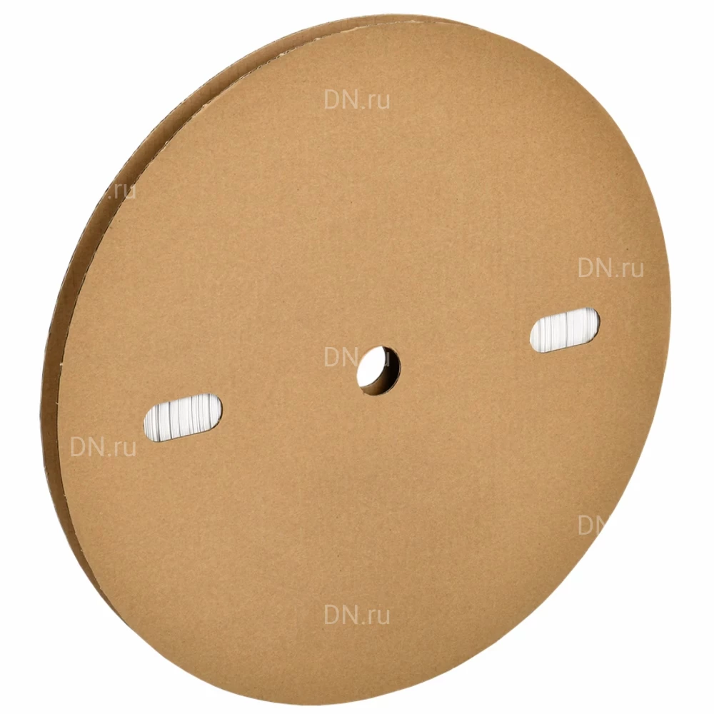 Трубка термоусадочная IEK ТТУ нг-LS Дн12/6 тонкостенная, диаметр до усадки - 12мм, диаметр после усадки - 6мм, коэффициент усадки - 2:1, материал - полиэтилен, цвет - белый, 100м UDRS-D12-100-K01