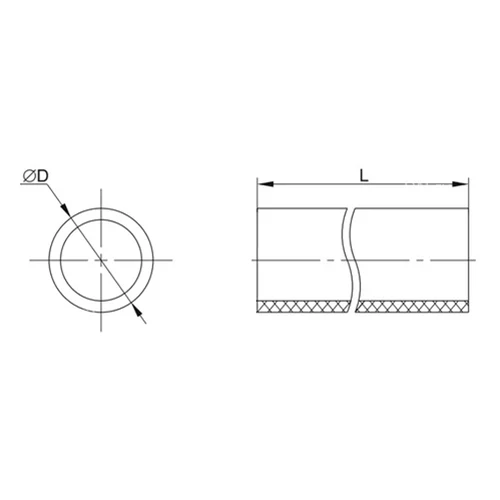 Труба гладкая IEK Дн40 жесткая тяжелая, внешний диаметр 40мм, материал - ПНД, длина 100м, цвет - черный CTR10-040-K02-100-1