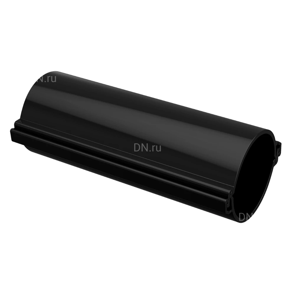 Труба гладкая IEK Дн160 разборная, внешний диаметр 160мм, материал - ПНД, длина 3м, цвет - черный CTR30-160-K02-003